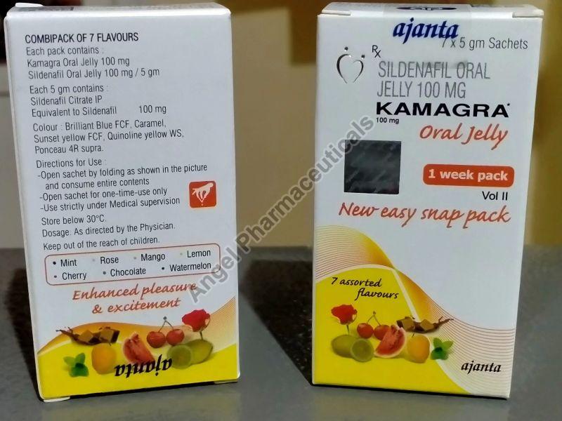 100mg Kamagra Oral Jelly Vol 2 Exporter Supplier from Mumbai India