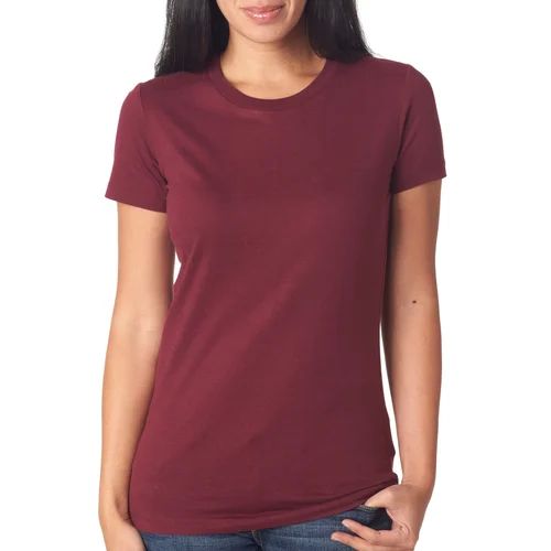 Wholesale Ladies Round Neck T-Shirts Supplier from Tirupur India