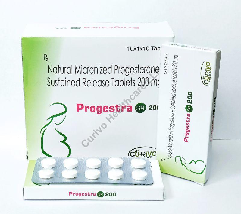 Progesterone 200 mg tablets