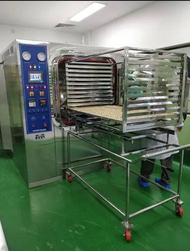 High Pressure Horizontal Rectangular Vacuum Sterilizer