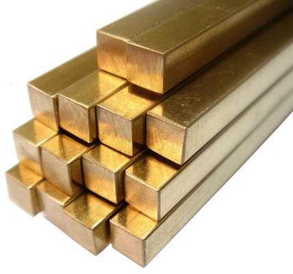 Brass Square Rods