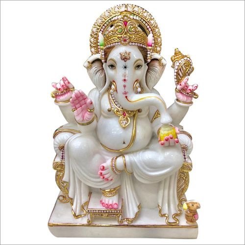 Marble Lord Ganesh Ji Statue