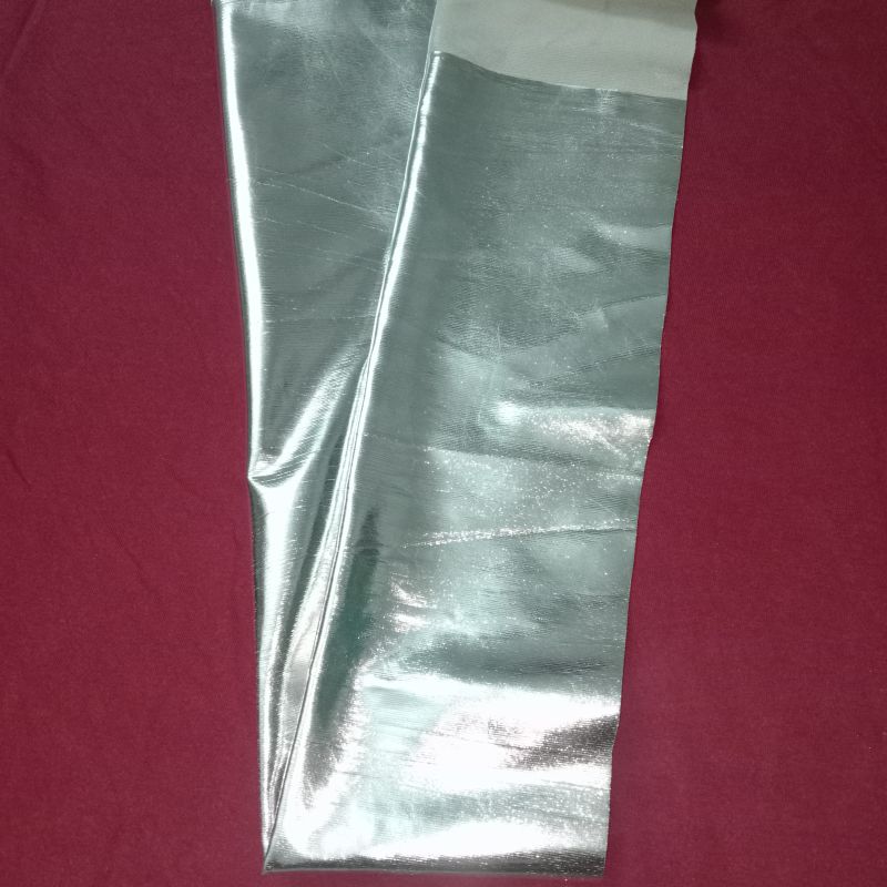 Silver Metallic Fabric