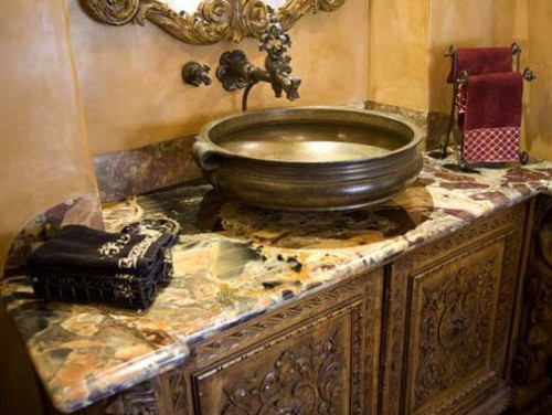 Brass Antique Urli Wash Basin