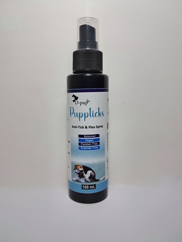 D-Pup Puppticks Anti Tick and Flea Spray