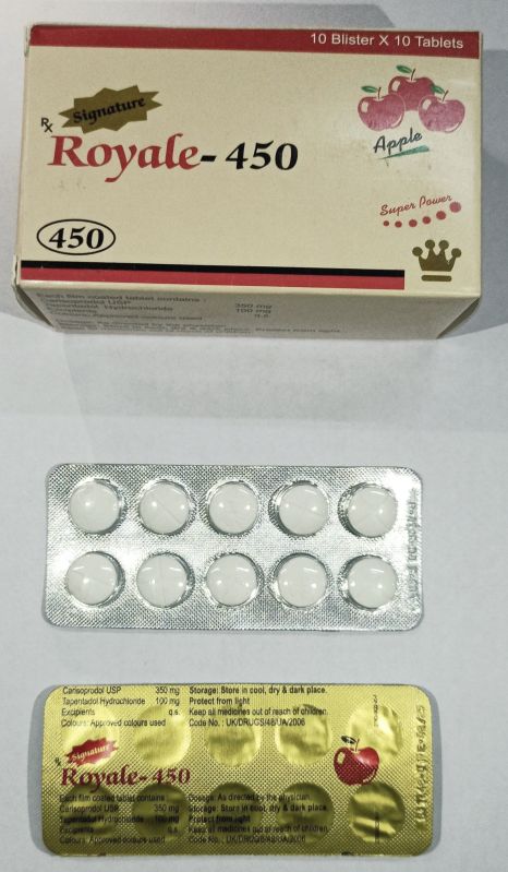 carisoprodol tablet 450