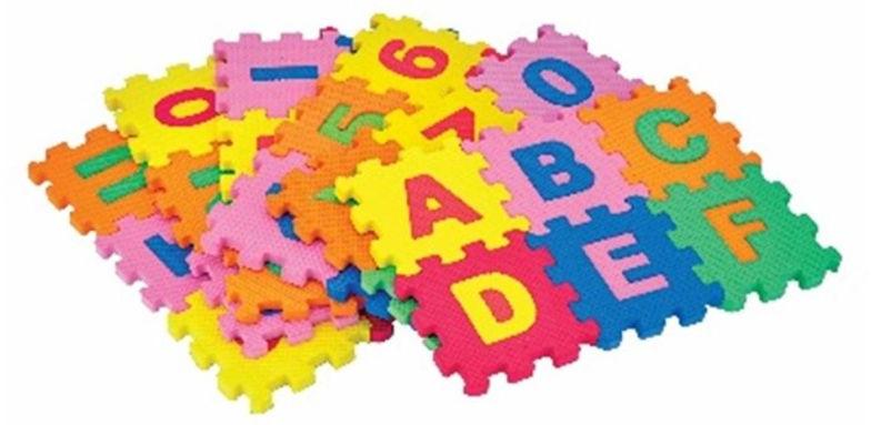Kids Educational Puzzle Alphabet Mat