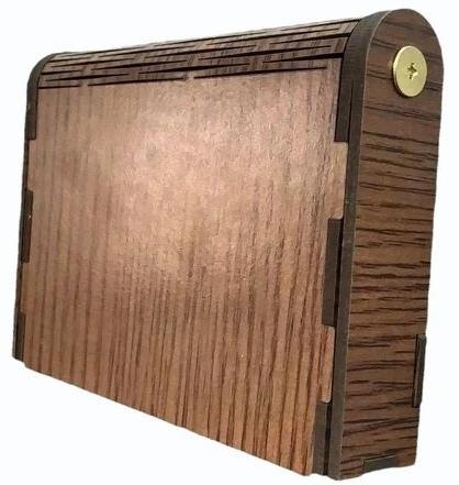 Wooden Business Card Holder