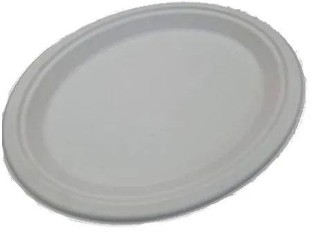 11 Inch Bagasse Round Plate