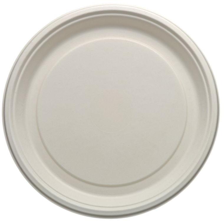 12 Inch Bagasse Round Plate