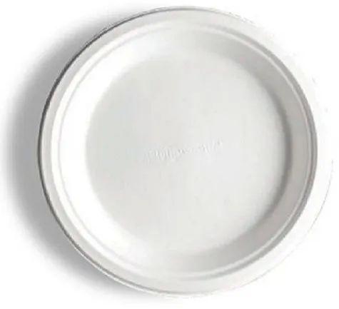 6 Inch Bagasse Round Plate
