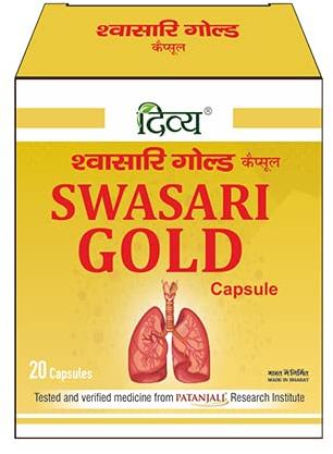 Patanjali Divya Swasari Gold Capsules