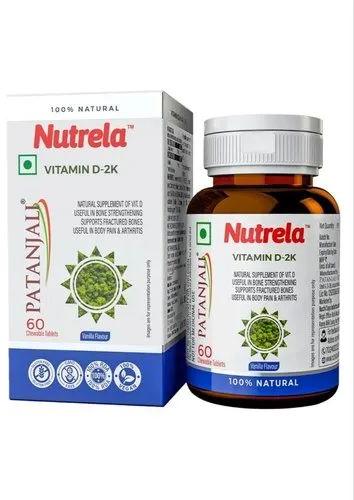 Patanjali Nutrela Vitamin D 2K Tablets