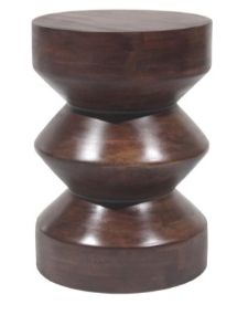 Brown Stylish Mango Wood Stool