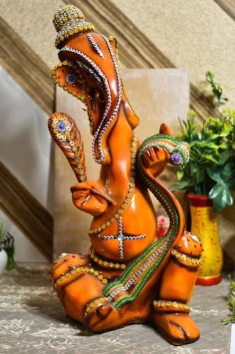 Polyresin Lambodar Ganesh Statue