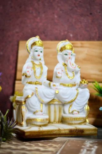 Polyresin Laxmi Ganesh Statue