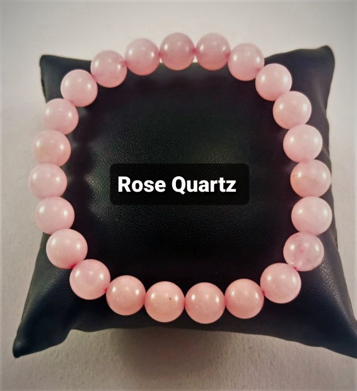 Buy Rose Quartz & Obsidian Natural Crystal Healing Bracelet Online in India  - Mypoojabox.in