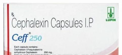 Cephalexin 250mg Capsules IP