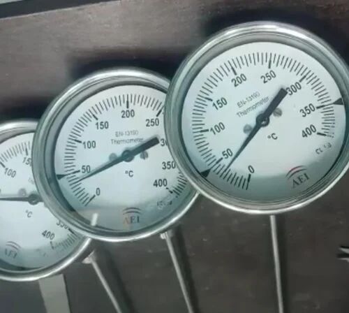 All Angle Stainless Steel Temperature Gauge