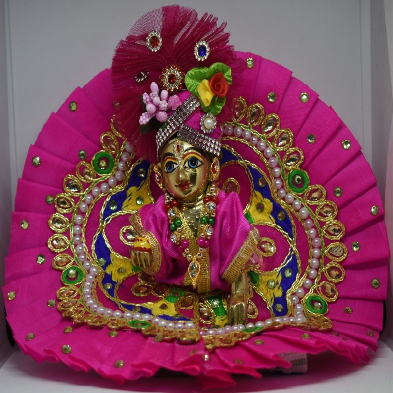 Satin Silk Laddu Gopal Poshak