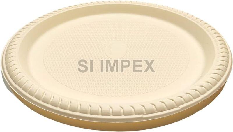 12 Inch Round Biodegradable Plastic Plate