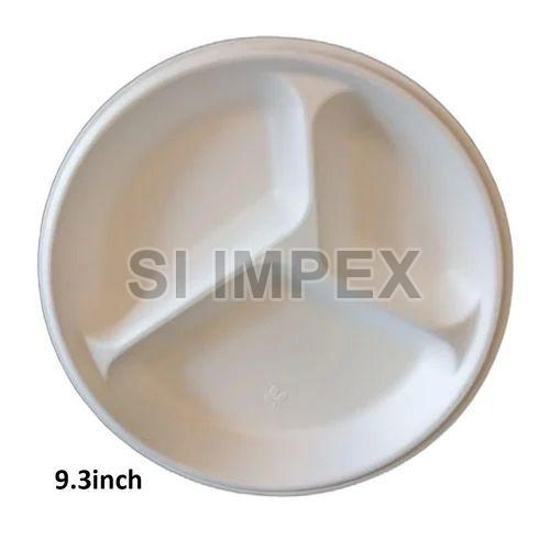 CP Round Biodegradable Plastic Plate