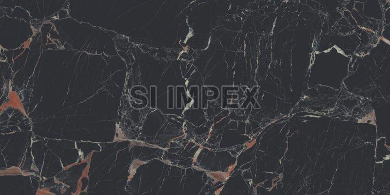 Black Carnival Inkage Series Vitrified Tile