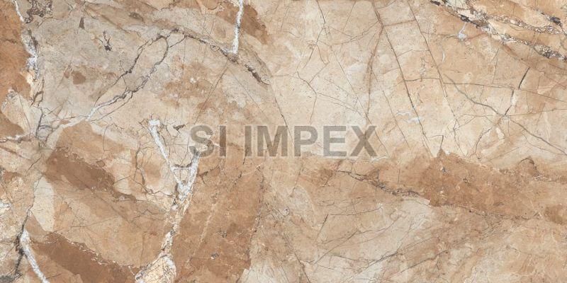Cambria Brown High Gloss Vitrified Tile