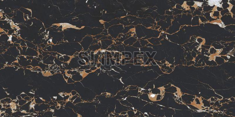 London Black High Gloss Vitrified Tile