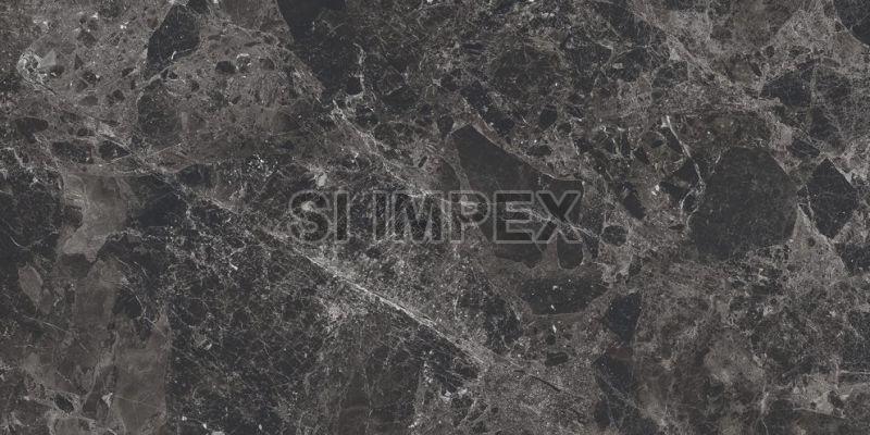 Orient Black High Gloss Vitrified Tile
