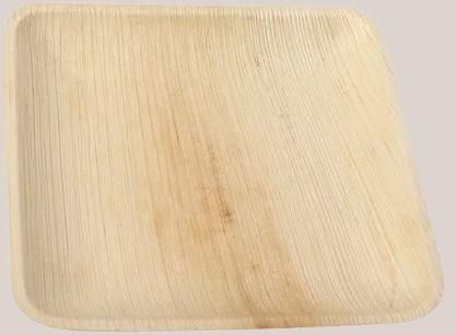 7 Inch Square Areca Leaf Plate