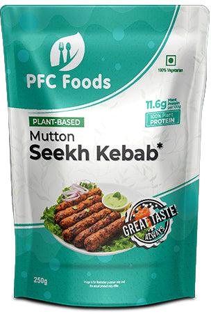Plant Based Mutton Seekh Kebab