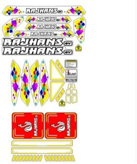 Rajhans E Rickshaw Sticker
