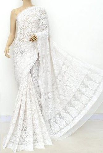 Ladies Chikankari Sarees