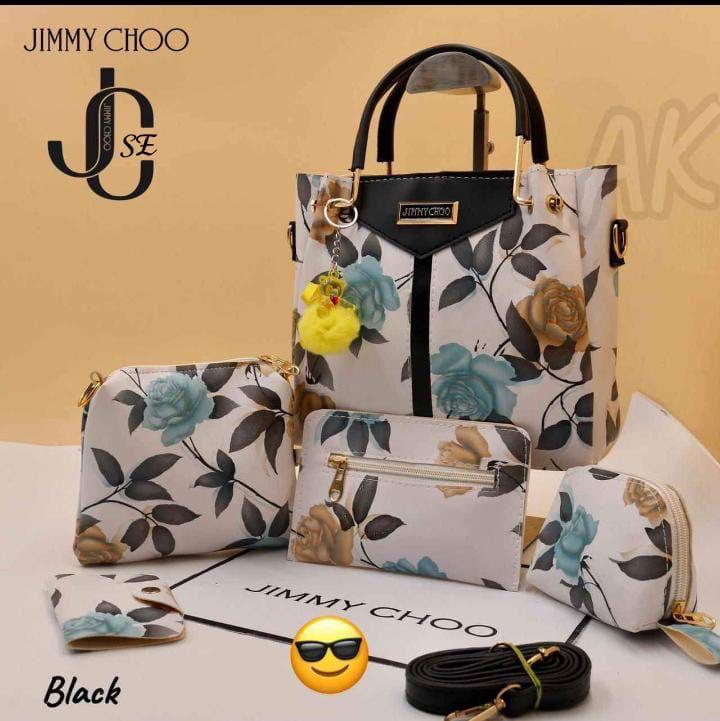 Jimmy Choo 5 Piece Combo Handbags at Rs 1450/set | Ladies handbags in  Rangareddy | ID: 20690362955