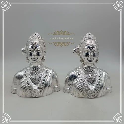 Silver Gauri Statue