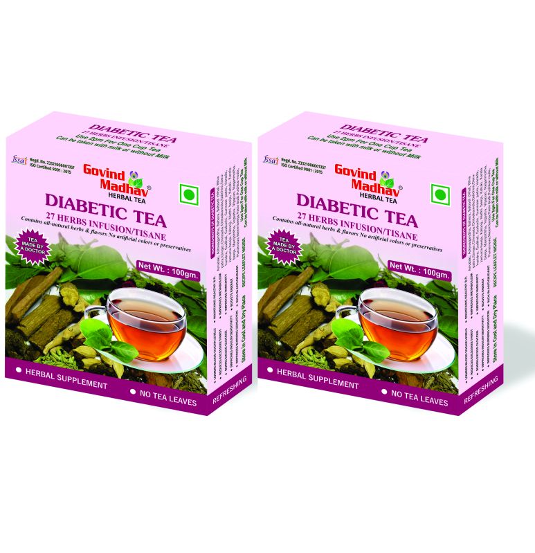 Diabetic Tea Combo Pack 100gm x 2