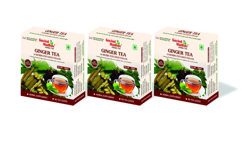 Ginger Tea Combo Pack 50gm x 3