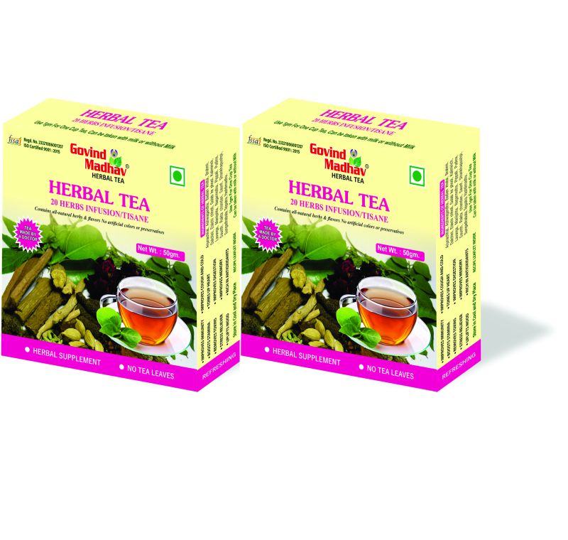 Herbal Tea Combo Pack 50gm x 2