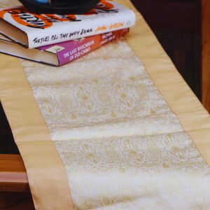 Jacquard Poly Silk Table Runner