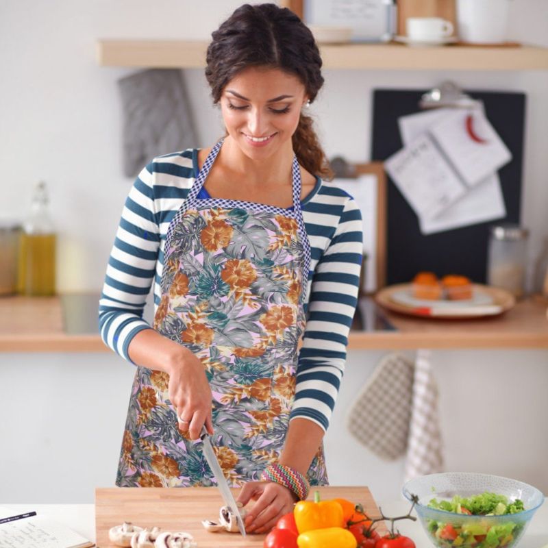 Printed Kitchen Apron