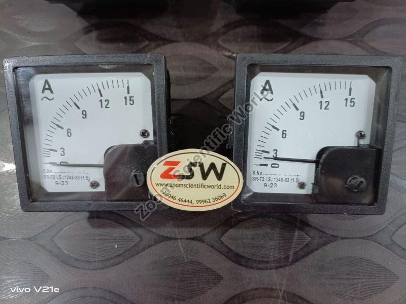 0-15V Mi Type Ammeter