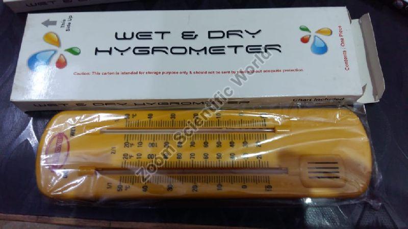 Wet and Dry Thermometer