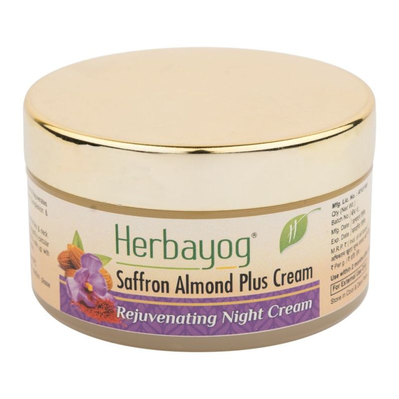 Herbayog Saffron Almond Plus Cream