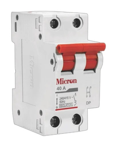 Micron Double Pole Isolator