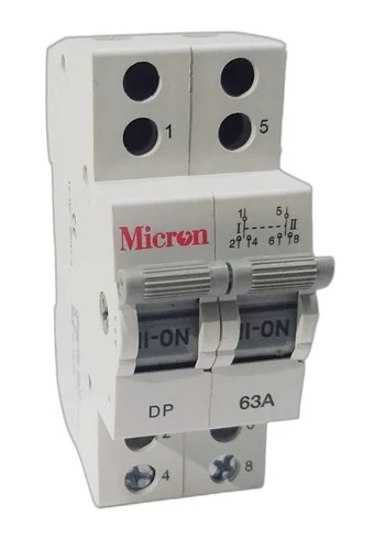 Mini Changeover Switch Double Pole
