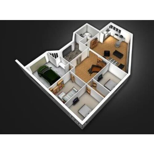 3D Floor Plan Rendering Service