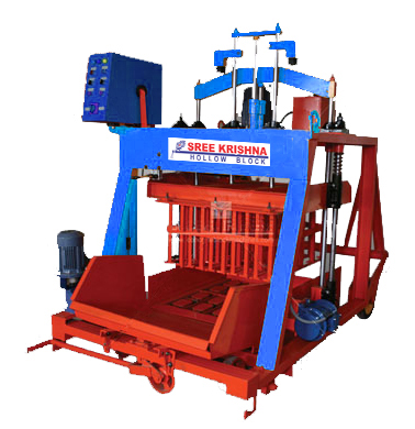 860 Triple Hollow Block Vibrator Machine