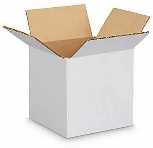 White Corrugated Paper Box