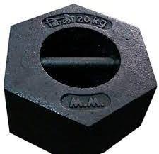 Hexagonal 20 Kg Cast Iron Weight
